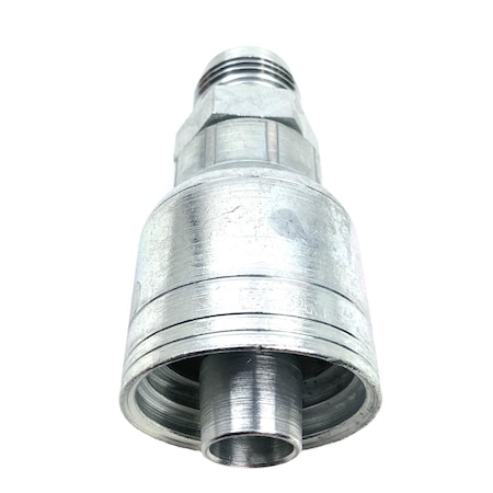 Eaton Fitting, Hyd, Weathergrip, Jic/37 Deg Male Rigid, 3/4-16 Thread, -08 Hose, 2.57 Lng 08Z-508